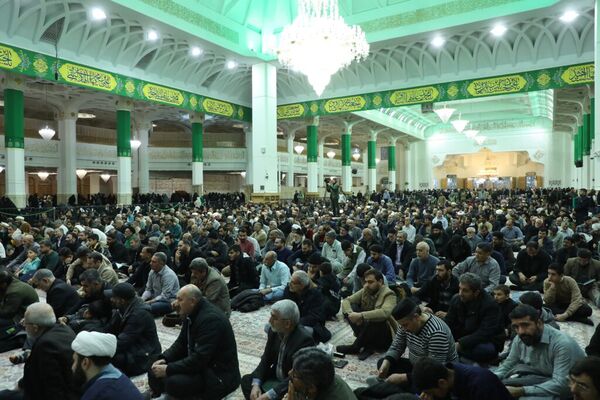 جشن میلاد امام حسین(ع) در حرم حضرت معصومه(س)