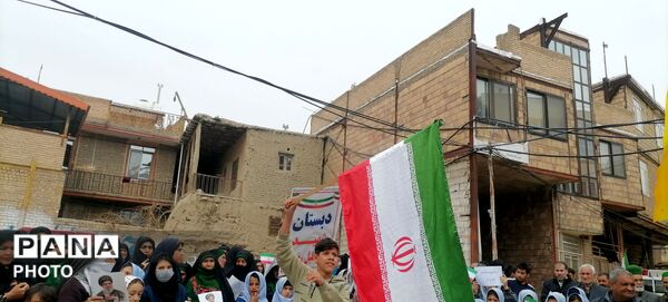 راهپیمایی روز جهانی قدس در شهر بار نیشابور