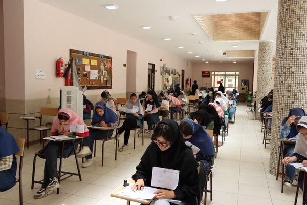 بازدید کارشناس مسئول مدارس خاص و استعدادهای درخشان وزرات آموزش و پرورش از حوزه‌ برگزاری آزمون‌های سمپاد 