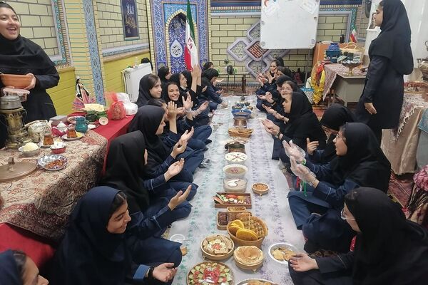 بازید تشکیلاتی از مدرسه عفت آهنگری ناحیه یک شهرری