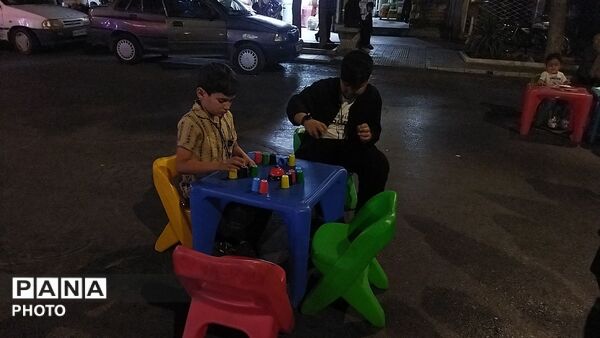 دستان کوچک، خدمت بزرگ؛ روایت صد و هفتاد و پنجمین شب موکب کودک فرهنگیان