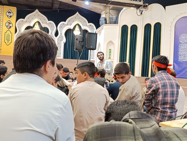 مراسم ولادت امام حسن مجتبی(ع) در میدان شهدای مشهد مقدس