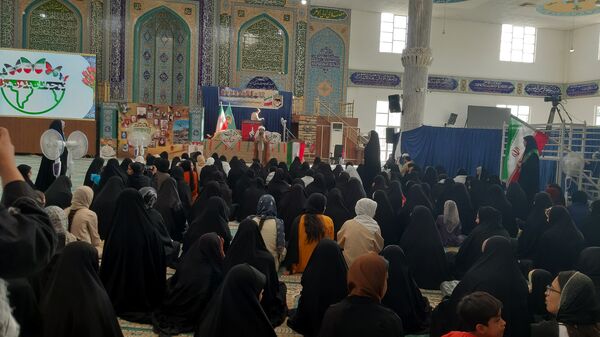 هیات دخترانه این‌بار از نوع حماسی در شهرستان لردگان