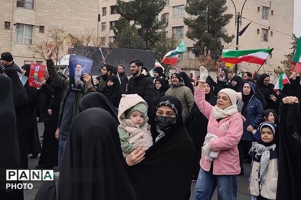 راهپیمایی روز قدس در شهرک واوان اسلامشهر 