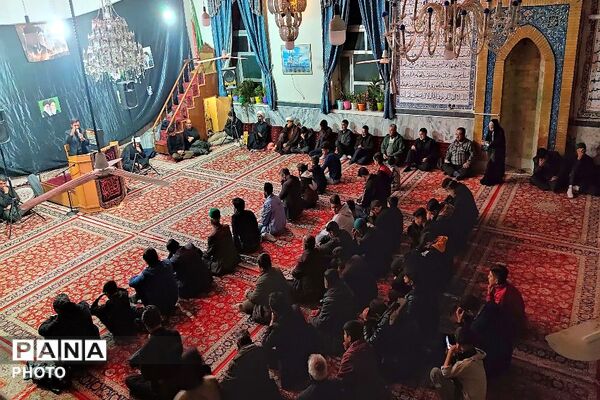 مراسم شهادت قائد امت در شهر بار نیشابور