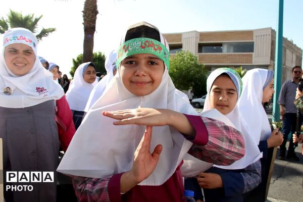 رزمایش امام رضایی های یزد