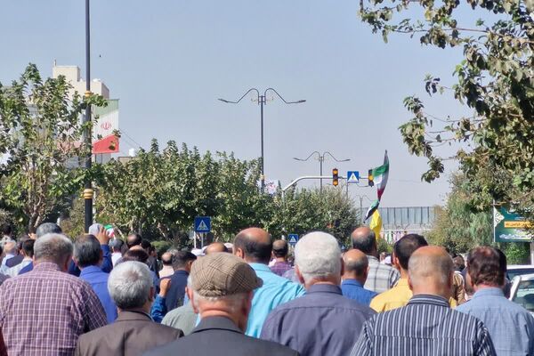 حضور پرشور مردم قرچک در راهپیمایی بشارت نصر
