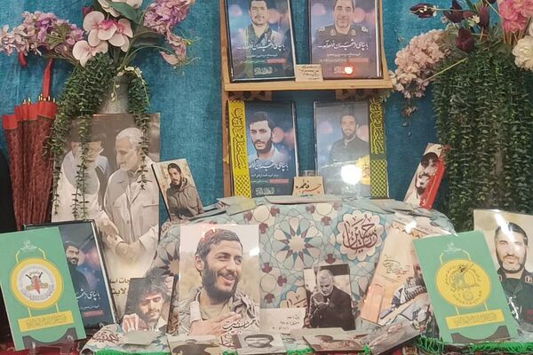 مراسم شب نیمه شعبان در پایگاه حر قرچک