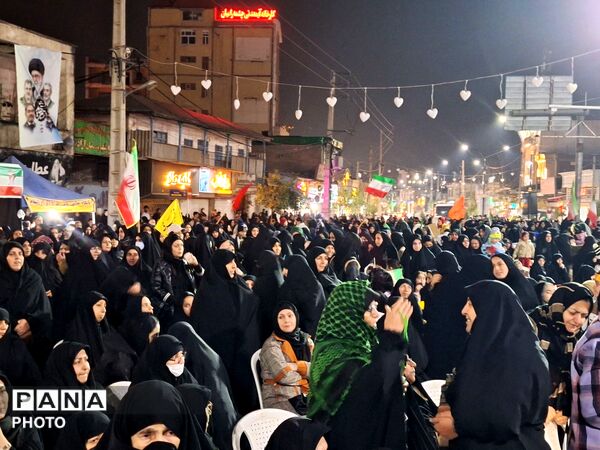 شکوه حضور آزادشهری ها در تجمعات