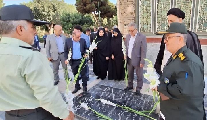 تجدید میثاق مدیران شهریار با آرمان‌های شهیدان