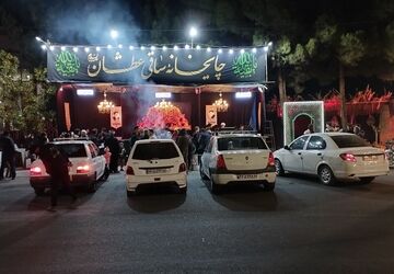 برپایی موکب ساقی عطشان در خلیل آباد 