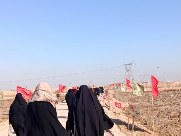 حضور دختران رضویه در اردوی راهیان نور