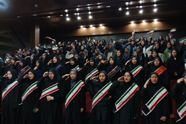 گرامیداشت هفته بسیج و جشنواره مالک اشتر در باغ ملی شهرستان قدس