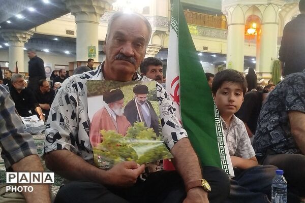 مراسم گرامیداشت رهبر شهید انقلاب اسلامی در حرم مطهر حضرت عبدالعظیم حسنی (ع) شهرری