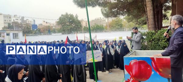 بزرگداشت شهید مقاومت شهید سید حسن نصرالله در ناحیه ۷ مشهد مقدس