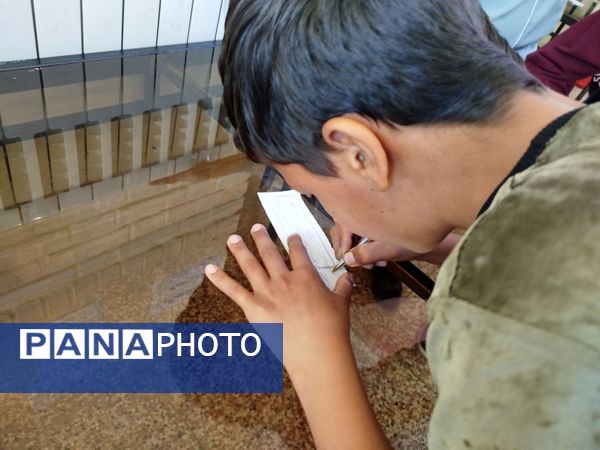 انتخابات شورای دانش‌آموزی در دبیرستان پسرانه متوسطه اول شهید اسکندری شهرستان کاشمر 