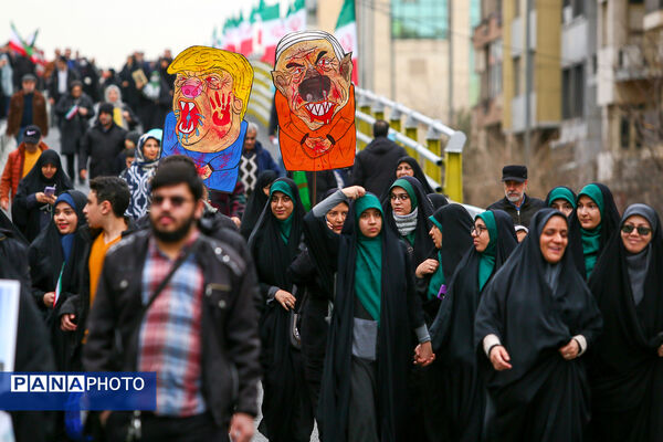 راهپیمایی 22 بهمن ۱۴۰۴ - تهران (۱)