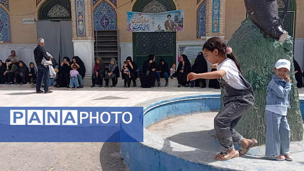 دسته عزاداری شهر جعفریه قم در سالروز شهادت امام جعفر صادق(ع)
