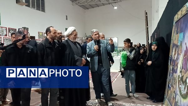 افتتاح نمایشگاه اندیشکده ندبه در هیات مهدیون کرج شاهین ویلا