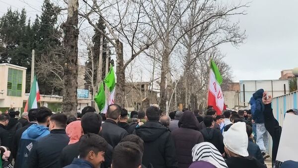 راهپیمایی ۲۲ بهمن در مینودشت