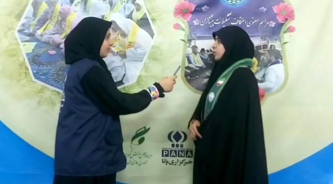  اعتکاف دختران پیشتاز خراسان رضوی در مسجد حجت 