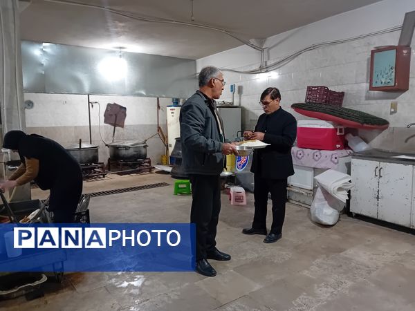 مراسم ایام فاطمیه در مسجد پنج تن آشخانه