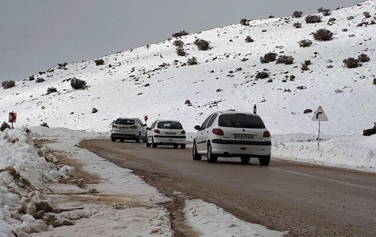 بارش برف و باران در نوار غربی و ۵ استان کشور