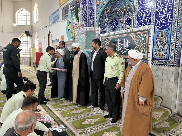 مراسم گرامیداشت هفته نیروی انتظامی در شهرستان سملقان
