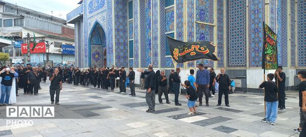 مراسم باشکوه  عاشورای حسینی در حرم سید جلال الدین اشرف