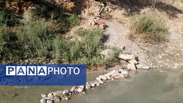 روستای برد‌زرد نگینی غریب در شهرستان لنده