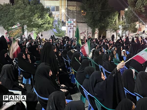 نودویکمین اجتماع بزرگ مردم شهرستان ابرکوه