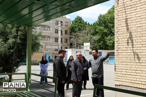 بازدید میدانی معاون سلامت اداره کل آموزش و پرورش استان البرز از مدرسه الزهرا(س)