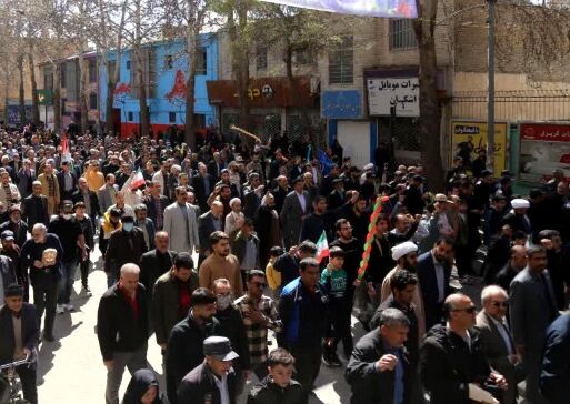  راهپیمایی روز جهانی قدس در بجنورد 