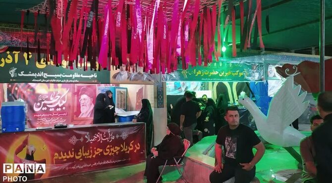  اندیمشک میزبان زائران اربعین شد