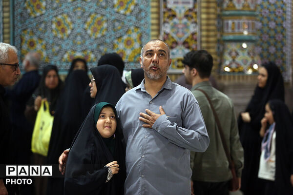 مراسم سالروز شهادت امام جواد(ع) در حرم بانوی کرامت