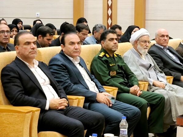 مراسم تکریم مدیر پیشین آموزش و پرورش شهرستان گناباد