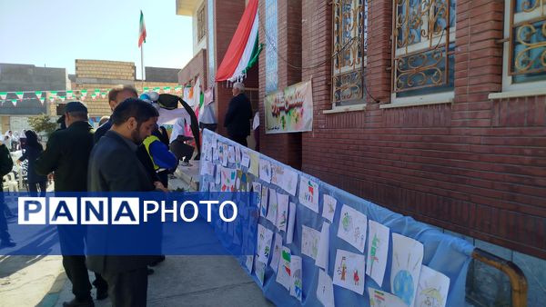 هفته پدافند غیرعامل با مانورهای مختلف این هفته در دبستان حضرت مریم(س) دوره دوم