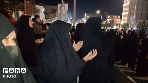 مراسمی باشکوه  به مناسبت  روز نوزدهم  شهادت رهبر معظم انقلاب