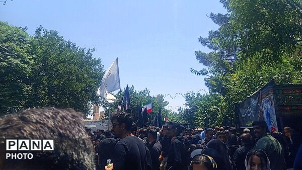 مراسم عزاداری تاسوعای  حسینی در حسینیه ابوالفضلی کاشمر 