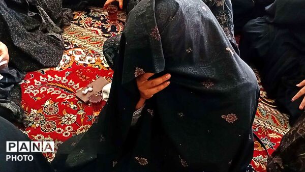 مراسم اربعین قائد امت در روستای نقاب خلیل آباد