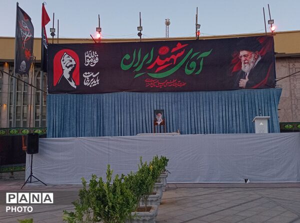 فریادِ سرخِ همدان در بدرقه شهید