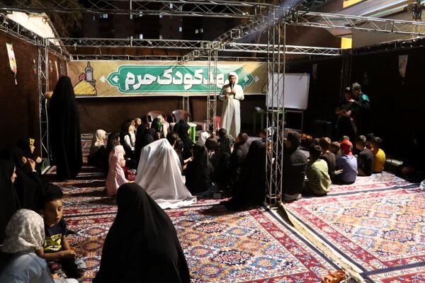 عزاداری ابا عبدالله الحسین (ع)  در امامزاده سید عباس در بجنورد 