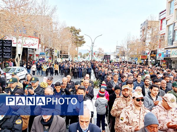 تشییع با شکوه شهید جوادحسن زاده شهید مرزبانی فراجا