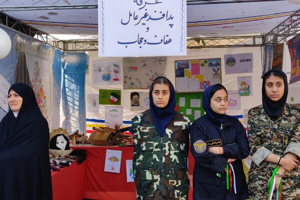جشن انتخابات شهردار مدرسه شهید خبره فرشچی ناحیه یک شهرری