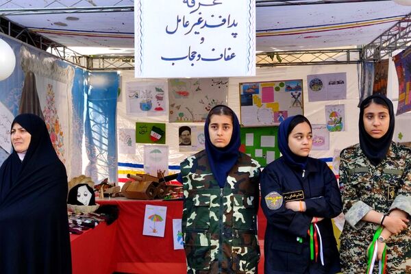 جشن انتخابات شهردار مدرسه شهید خبره فرشچی ناحیه یک شهرری