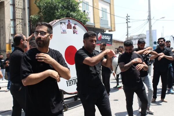شور حسینی در گلوگاه 
