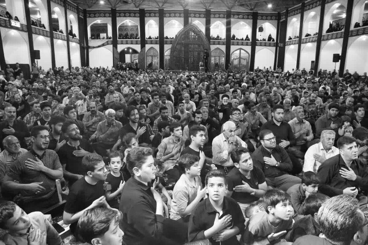 سوگ حماسهِ رئیسی که خادم بود