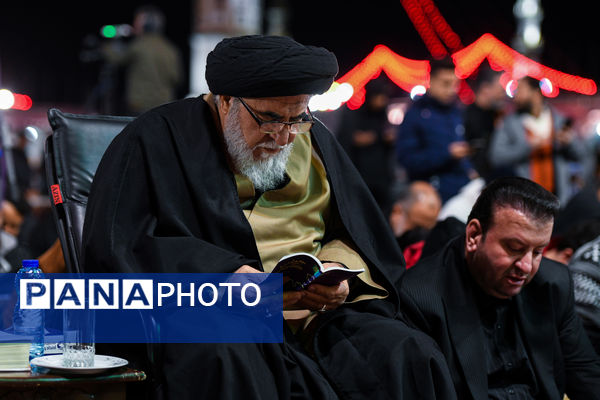 مراسم احیاء سومین شب قدر در مسجد مقدس جمکران