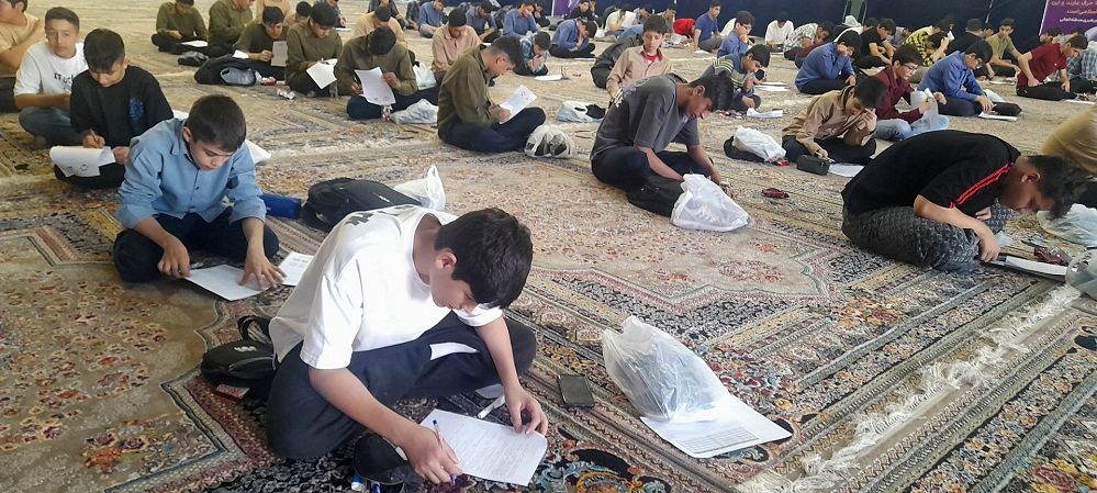 برگزاری آزمون «لیگ‌ جت» ناحیه چهار کرج در کانون شهید سبحانی 