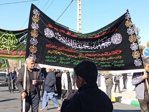 مراسم عزاداری شهادت حضرت فاطمه(س) در کاشمر